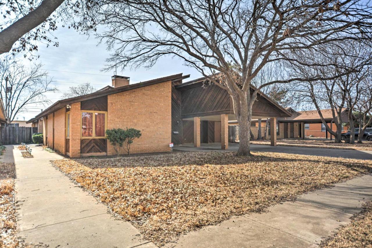 Lubbock Townhome With Grill Near Ttu And Downtown! Exterior photo